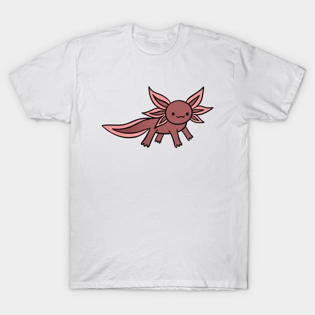 Axolotl T-Shirt by d o r r i a n
